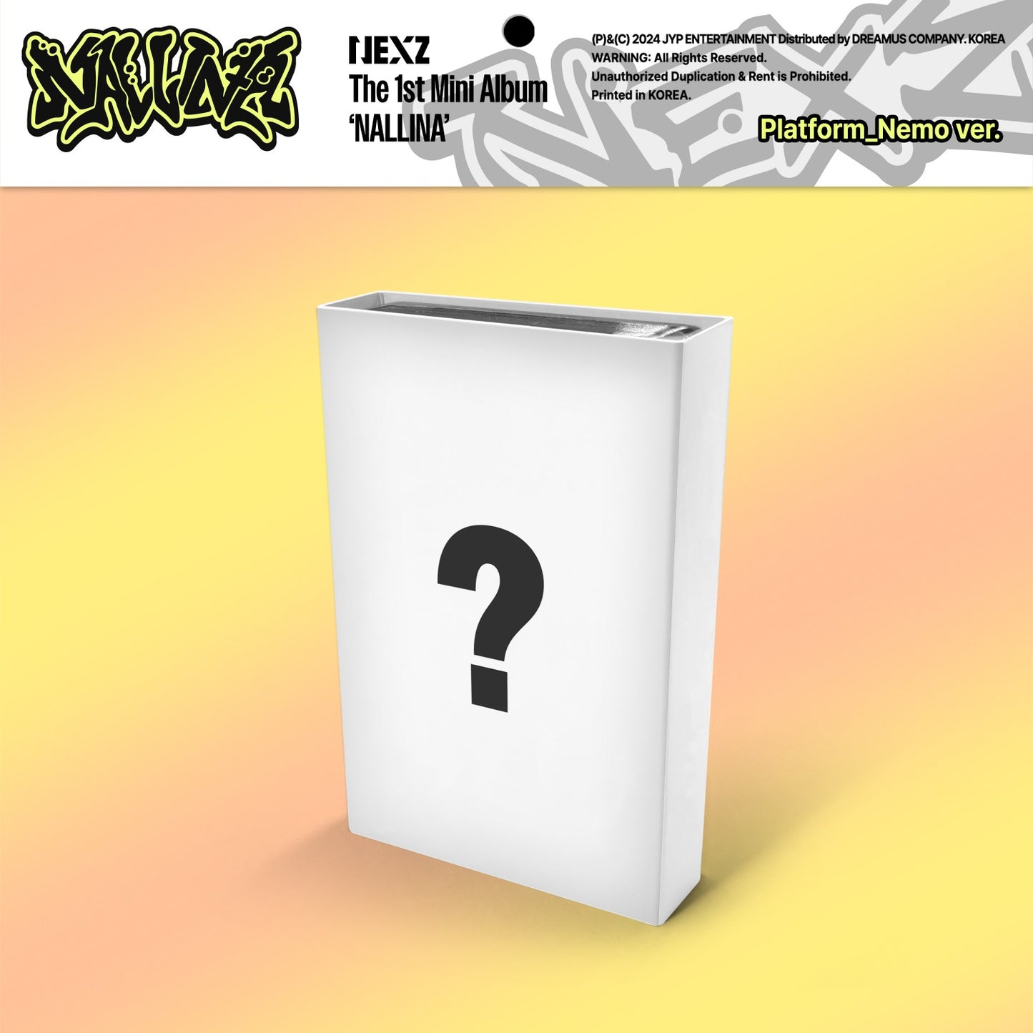 (Pre-order) NEXZ The 1st Mini Album 'NALLINA' (Platform Album ver.)