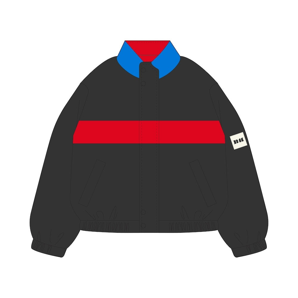 babymonster_Nylon jacket BLACK