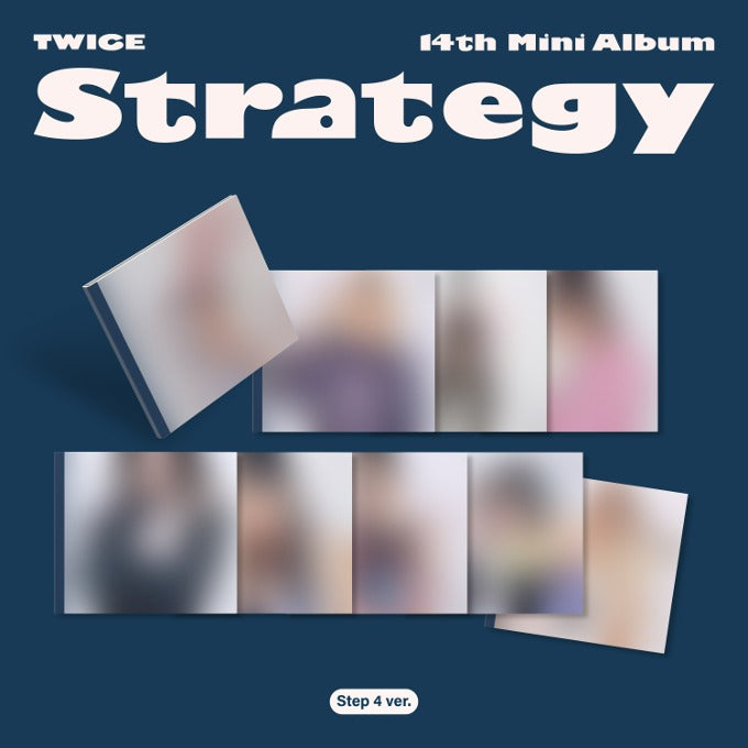 (Pre-order) TWICE 14th Mini Album STRATEGY (Step4 ver.)