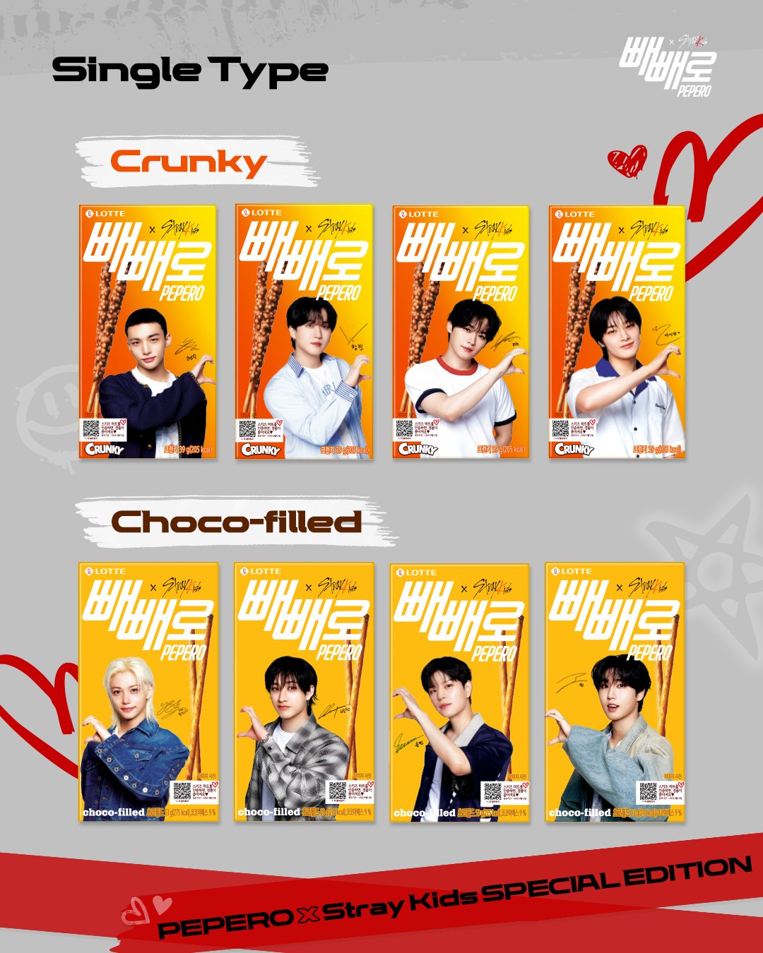 Stray Kids x PEPERO _Member R2