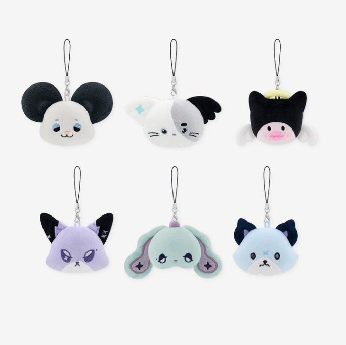 Xdinary Monsters FACE KEYRING - Beautiful Mind in Busan