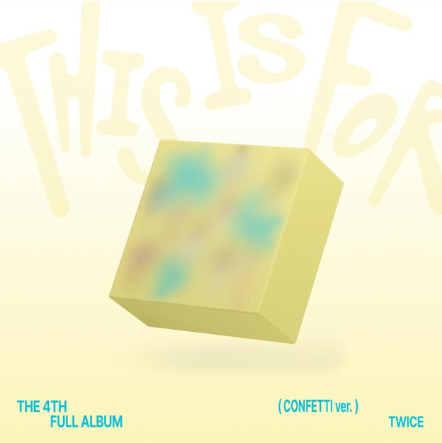 TWICE - THE 4TH FULL ALBUM THIS IS FOR (CONFETTI Ver.)_FANS Shop