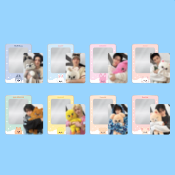 SKZOO PHOTOCARD TINCASE - Stray Kids World Tour MD