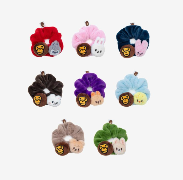 BAPE X Stray Kids SCRUNCHIES - BAPE X Stray Kids