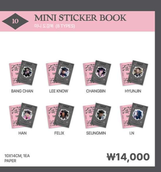 Online 1st Week _Mini Sticker Book_DO IT POP-UP