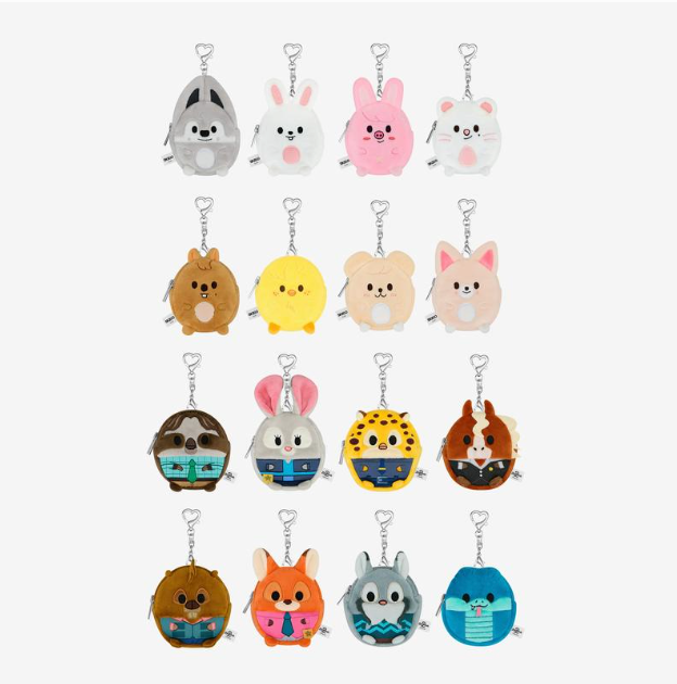 Plush Coin Pouch - Zootopia2 x SKZOO POP-UP Online