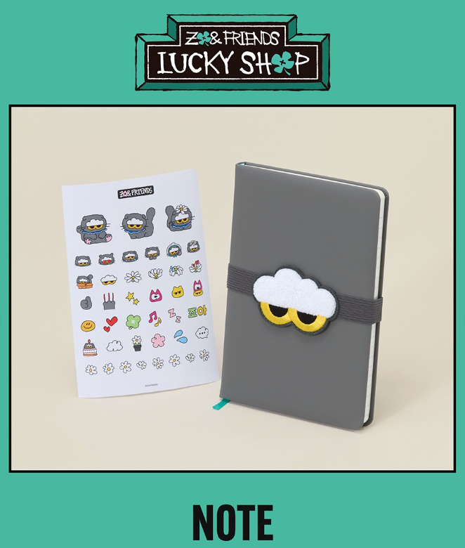 Note - ZO&FRIENDS LUCKY SHOP POP-UP