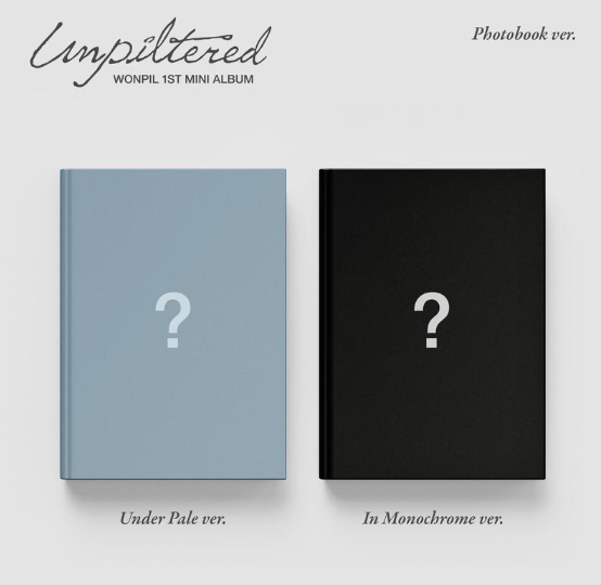WONPIL 1ST MINI ALBUM <Unpiltered> (Photobook Ver.)
