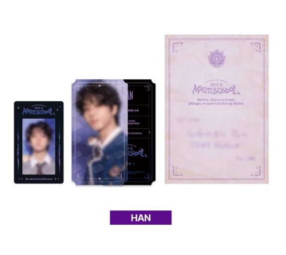 Hyunjin / Han ADMISSION SET - SKZ'S MAGIC SCHOOL_in stock