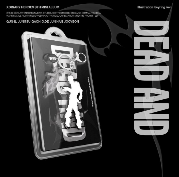 8TH Mini Album DEAD AND (Illustration Keyring ver.)