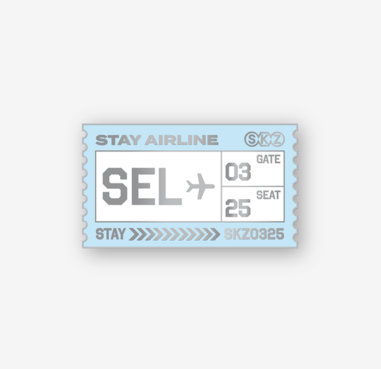 METAL BADGE SEOUL Ver.-SKZOO Pop-Up in Seoul