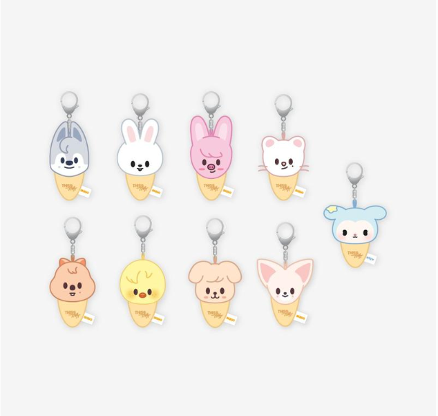 PLUSH KEYRING ICECREAM Ver. - THIS & THAT
