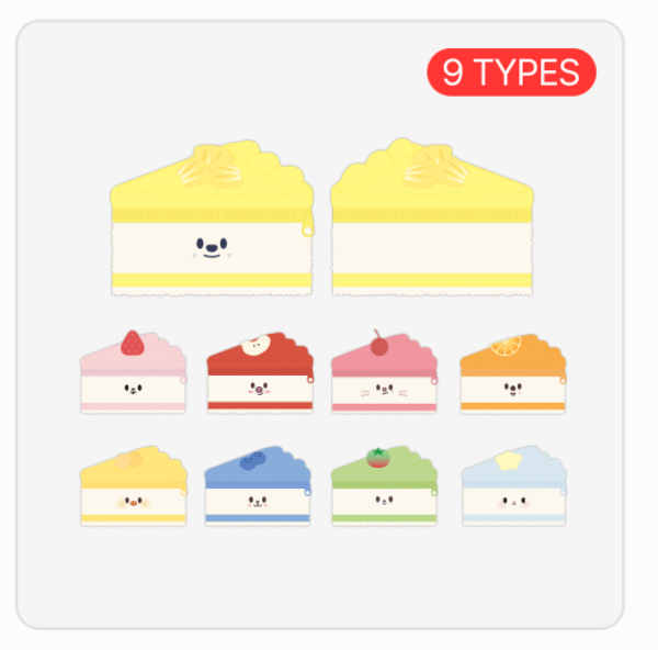 SKZOO & TASY Cake Pouch - Odd & Fresh OFFLINE