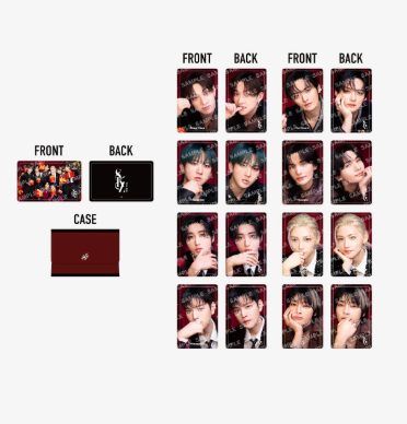 Stray Kids XMAS POPUP 2024 Part 2 - PHOTO CARD SET(9PIECES)