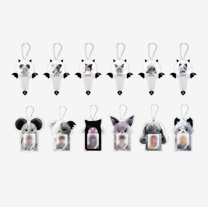 Xdinary Monsters SECRET ACRYLIC CUSTOM KEYRING - Beautiful Mind