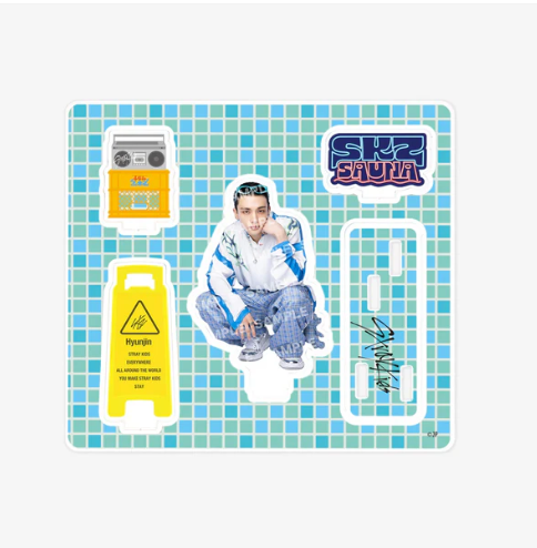 Acrylic stand- SKZ JYP JAPAN POPUP 2025 R2