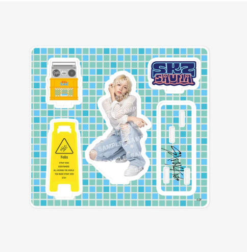 Acrylic stand- SKZ JYP JAPAN POPUP 2025 R2