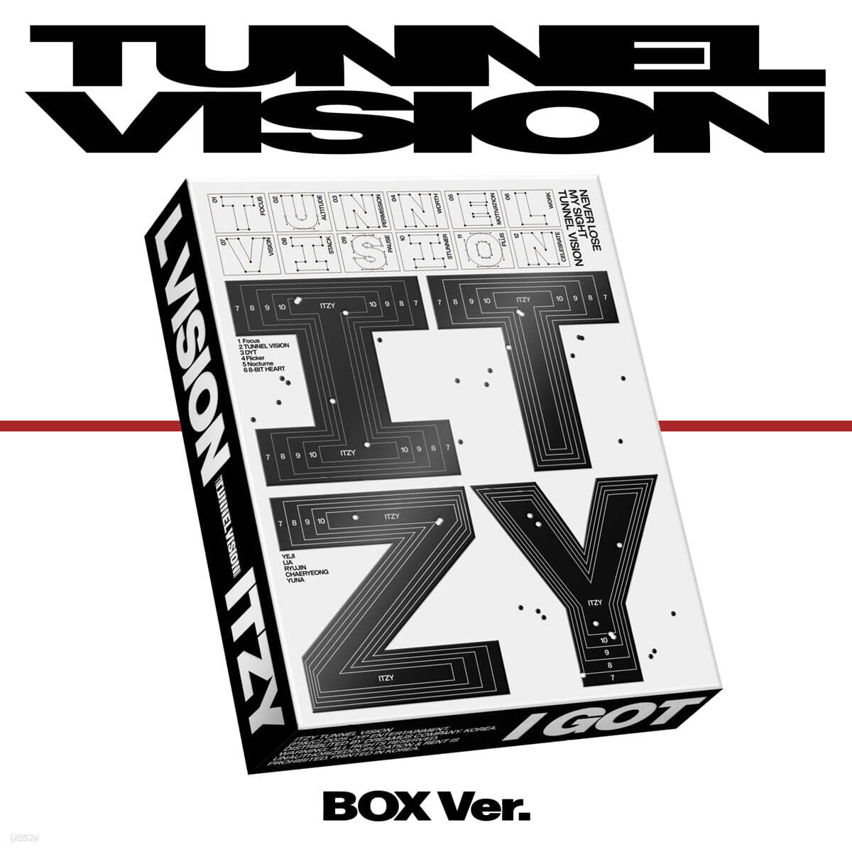 ITZY - TUNNEL VISION (Box Ver.)
