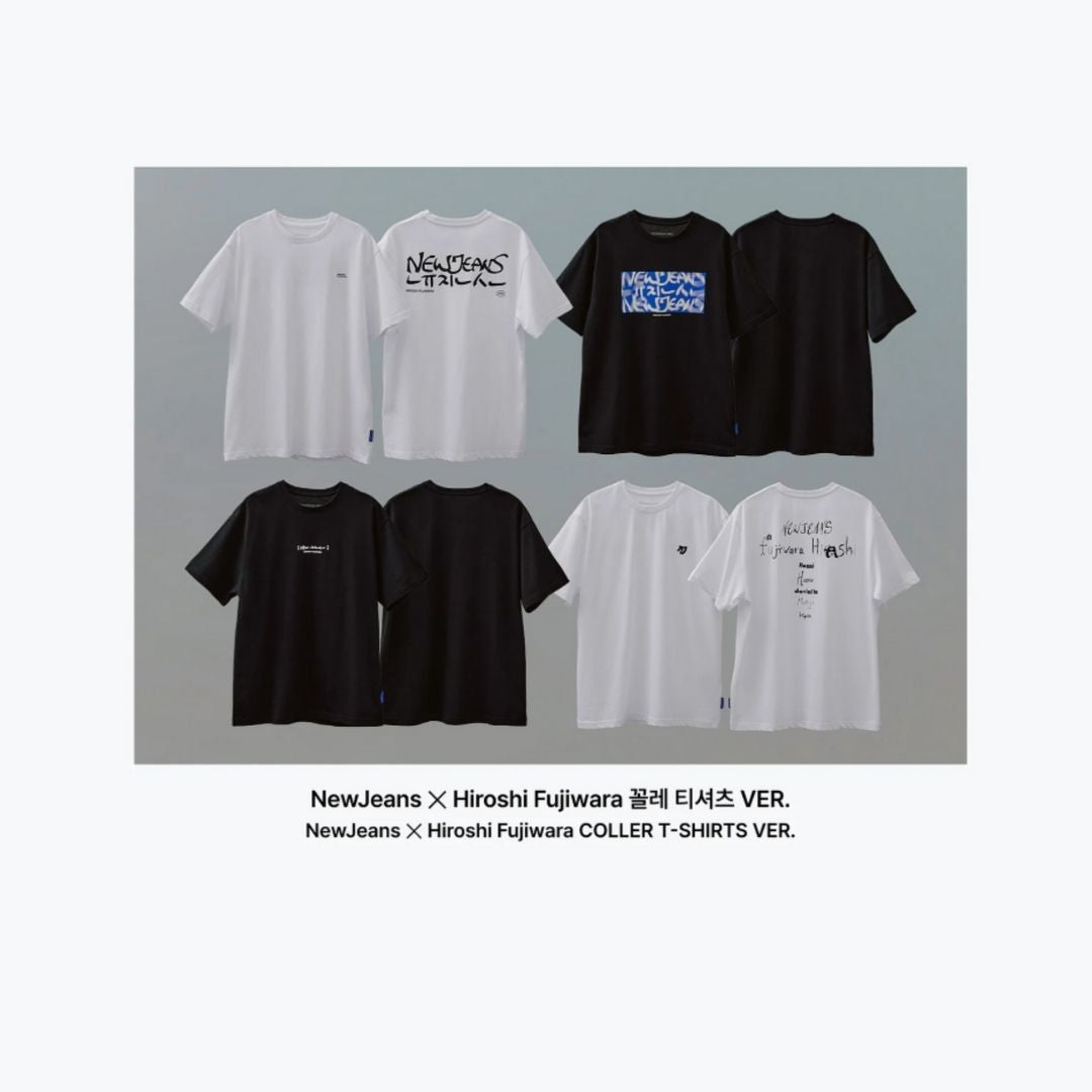 (Pre-order) NewJeans x Hiroshi Fujiwara T-SHIRTS