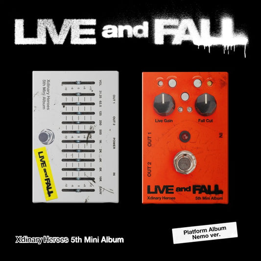 (Pre-order) Xdinary Heroes 5th Mini Album LIVE and FALL (Platform Album Nemo ver.)