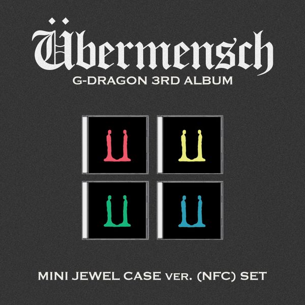 G-DRAGON 3RD ALBUM [Übermensch]-  MINI JEWEL ver.) (NFC) - updated