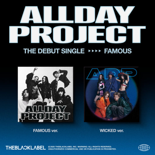 ( Pre-order) SIGNED CD - ALLDAY PROJECT - The Debut Single [FAMOUS]