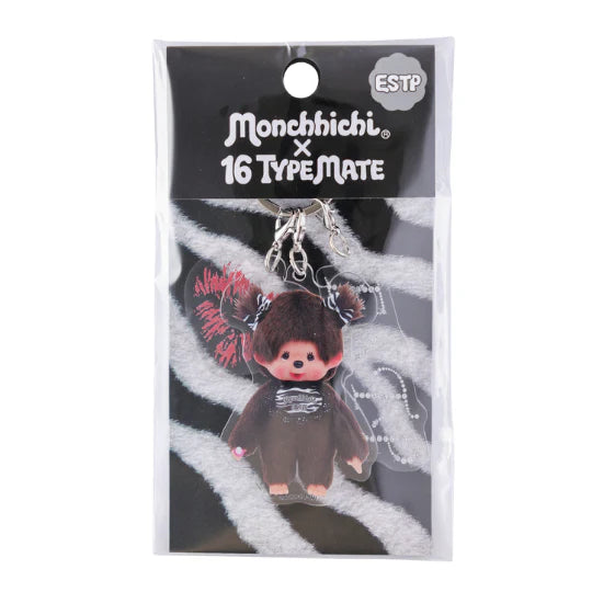 16TYPEMATE×monchhichi mbti charm keyring (ESFP+ESTP)