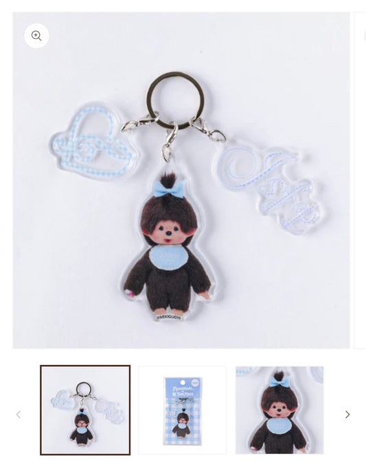 16TYPEMATE×monchhichi mbti charm keyring (ISFP)