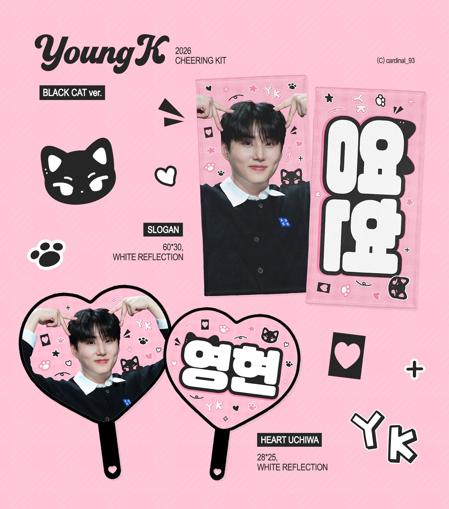 2026 cheering kit for Young K by Cardinal