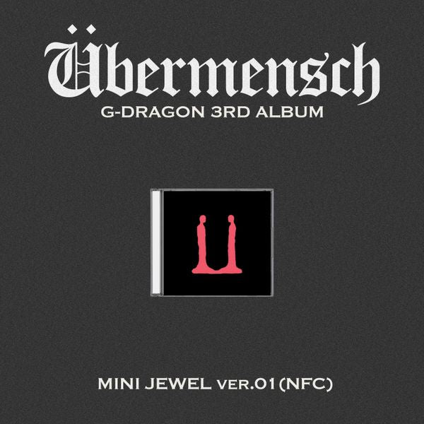 G-DRAGON 3RD ALBUM [Übermensch]-  MINI JEWEL ver.) (NFC) - updated
