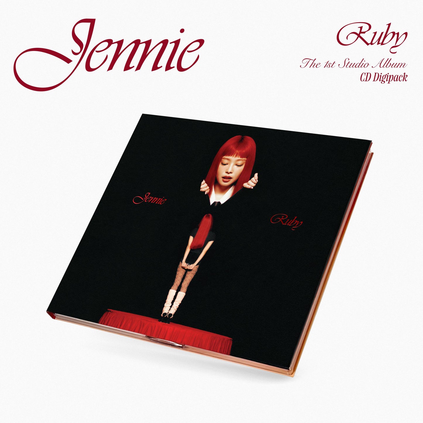 JENNIE - The 1st Studio Album [Ruby] (CD Digipack)