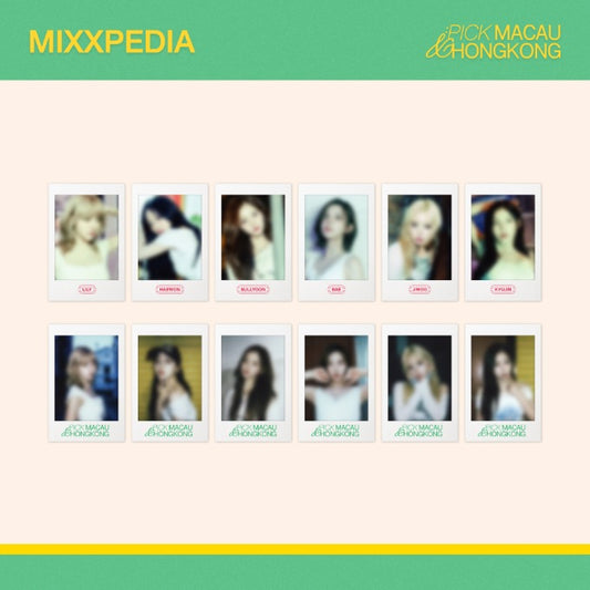 NMIXX MIXXPEDIA: PICK MACAU&HONGKONG - POLAROID STICKER PACK