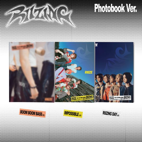 (Pre-order) RIIZE 1st Mini Album [RIIZING] (Photo Book Ver.) - Tooki Booki