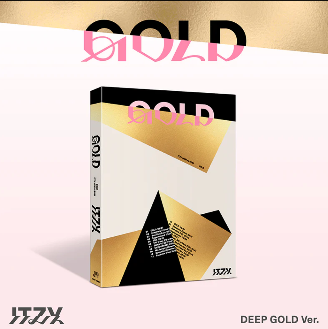 (Pre-order) ITZY GOLD Album (Signed version)