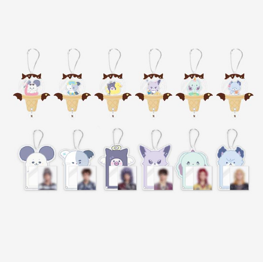 Xdinary Monsters SECRET ACRYLIC CUSTOM KEYRING (Busan) - Beautiful Mind in Busan