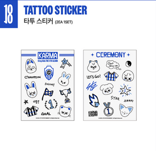 *OFFLINE* 2nd Week- Karma_Tattoo Sticker