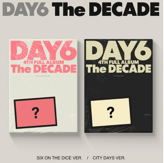 DAY6 4th Full Album The DECADE ( PHOTOBOOK VER.)