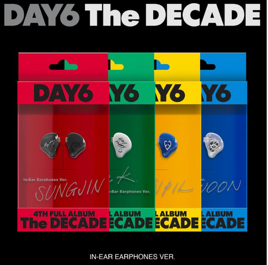 DAY6 4th Full Album The DECADE (In-Ear Earphones ver.)