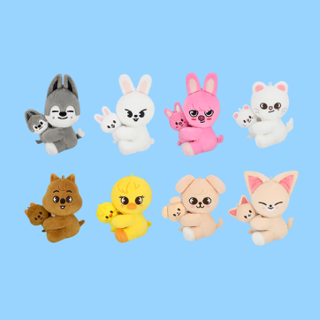 **OFFLINE** SKZOO MAGNET PLUSH SET -  Stray Kids World Tour MD