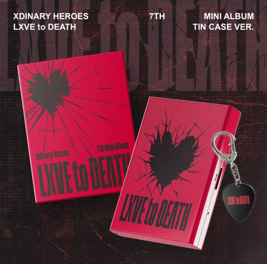 Xdinary Heroes - 7th Mini Album LXVE to DEATH (Tin Case ver.)