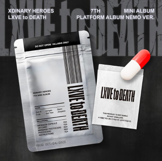 Xdinary Heroes - 7th Mini Album LXVE to DEATH (Platform Album Nemo ver.)