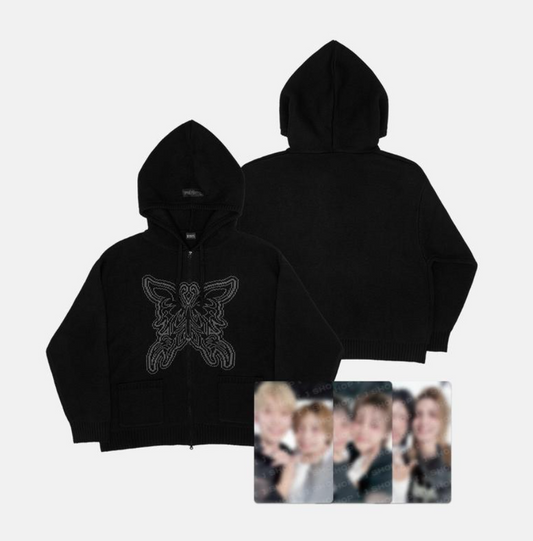 KNIT HOOD ZIP-UP - Beautiful Mind FINALE Online