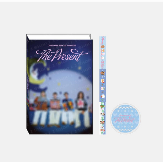 POSTCARD BOOK & MASKING TAPE SET - 2025 The Present