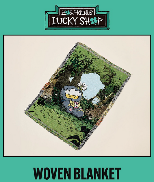 ZOA Woven Blanket - ZO&FRIENDS LUCKY SHOP POP-UP