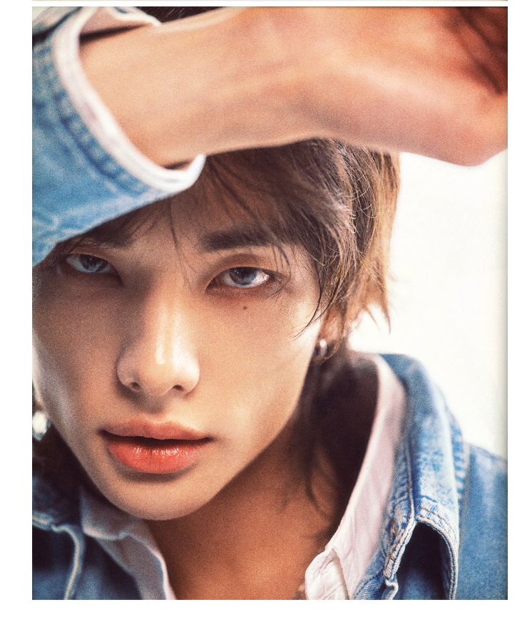 Denim Long Sleeve_ GUESS JEANS X Hyunjin