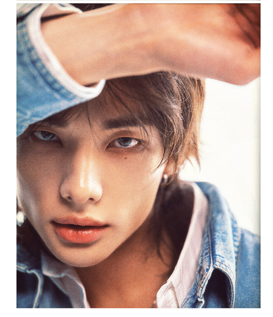 Denim Long Sleeve_ GUESS JEANS X Hyunjin