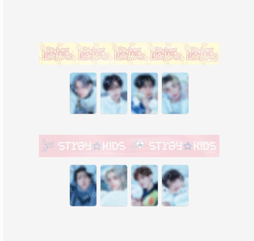 BOX TAPE SET - STAY in Our Little House