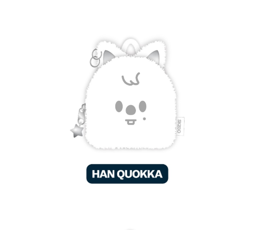 Han Quokka ORIGINAL BACKPACK SILVER Ver. - Stray Kids World Tour MD_in stock