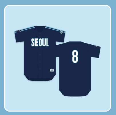 *OFFLINE* BASEBALL JERSEY SEOUL Ver. -SKZOO Pop-Up in Seoul