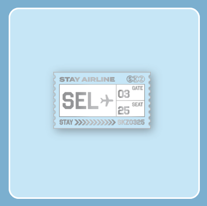 *OFFLINE* METAL BADGE SEOUL Ver.-SKZOO Pop-Up in Seoul